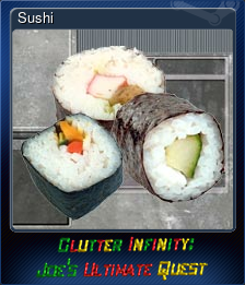 Series 1 - Card 5 of 6 - Sushi