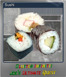 Series 1 - Card 5 of 6 - Sushi