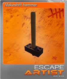 Series 1 - Card 3 of 5 - Makeshift hammer