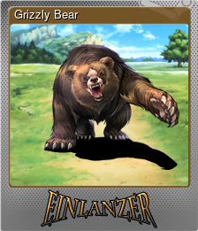 Series 1 - Card 13 of 15 - Grizzly Bear