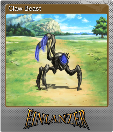 Series 1 - Card 4 of 15 - Claw Beast