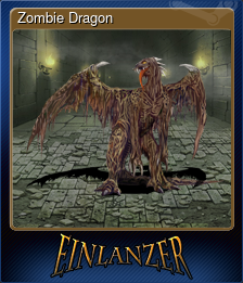 Series 1 - Card 6 of 15 - Zombie Dragon