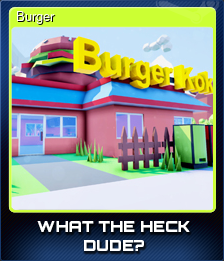 Series 1 - Card 1 of 5 - Burger