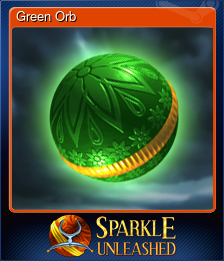 Series 1 - Card 3 of 6 - Green Orb