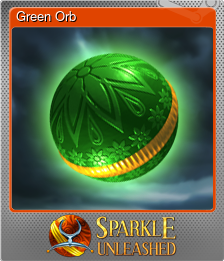 Series 1 - Card 3 of 6 - Green Orb