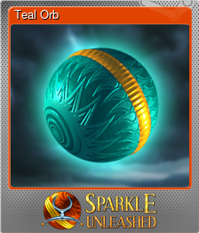 Series 1 - Card 5 of 6 - Teal Orb