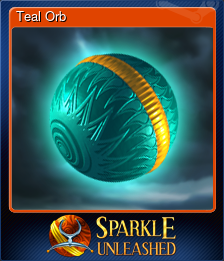 Series 1 - Card 5 of 6 - Teal Orb