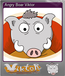 Series 1 - Card 2 of 5 - Angry Boar Viktor
