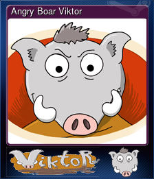 Series 1 - Card 2 of 5 - Angry Boar Viktor
