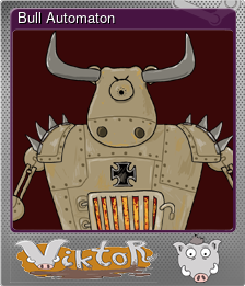 Series 1 - Card 1 of 5 - Bull Automaton