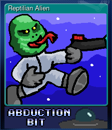 Series 1 - Card 4 of 5 - Reptilian Alien