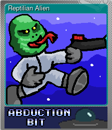 Series 1 - Card 4 of 5 - Reptilian Alien