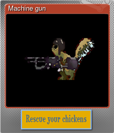 Series 1 - Card 5 of 5 - Machine gun