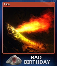 Series 1 - Card 2 of 5 - Fire