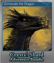 Series 1 - Card 9 of 9 - Grimscale the Dragon
