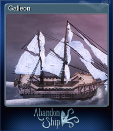 Series 1 - Card 6 of 8 - Galleon