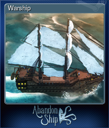 Series 1 - Card 7 of 8 - Warship