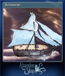 Series 1 - Card 3 of 8 - Schooner