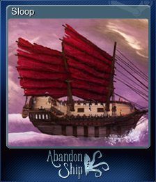 Series 1 - Card 4 of 8 - Sloop