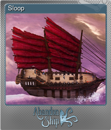 Series 1 - Card 4 of 8 - Sloop