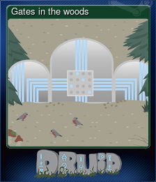 Series 1 - Card 3 of 6 - Gates in the woods
