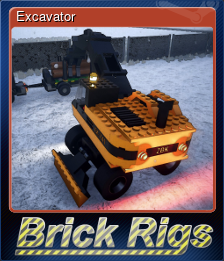 Series 1 - Card 4 of 5 - Excavator