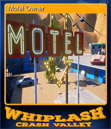 Series 1 - Card 5 of 6 - Motel Owner