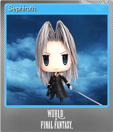 Series 1 - Card 9 of 15 - Sephiroth