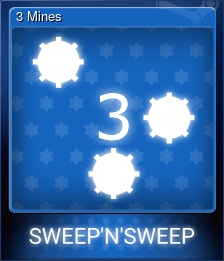 Series 1 - Card 3 of 8 - 3 Mines