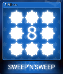 Series 1 - Card 8 of 8 - 8 Mines