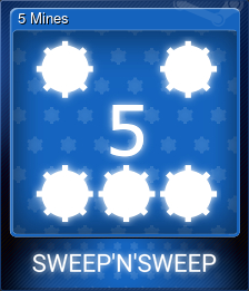 Series 1 - Card 5 of 8 - 5 Mines