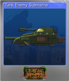 Series 1 - Card 7 of 8 - Tank Enemy Submarine