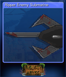Series 1 - Card 6 of 8 - Ripper Enemy Submarine