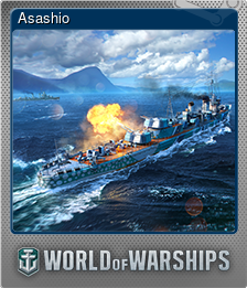 Series 1 - Card 2 of 10 - Asashio