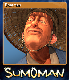 Series 1 - Card 3 of 5 - Boatman