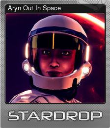 Series 1 - Card 2 of 9 - Aryn Out In Space