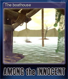 Series 1 - Card 4 of 8 - The boathouse
