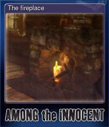 Series 1 - Card 5 of 8 - The fireplace