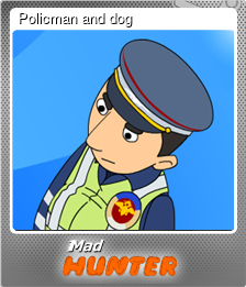 Series 1 - Card 8 of 8 - Policman and dog