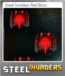 Series 1 - Card 3 of 5 - Steel Invaders Red Boss
