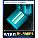 Steel Invaders Blue boss
