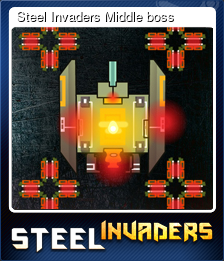 Series 1 - Card 1 of 5 - Steel Invaders Middle boss