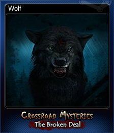 Series 1 - Card 4 of 6 - Wolf