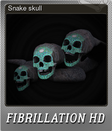 Series 1 - Card 3 of 5 - Snake skull