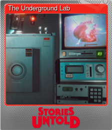 Series 1 - Card 5 of 5 - The Underground Lab