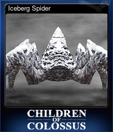 Series 1 - Card 5 of 5 - Iceberg Spider