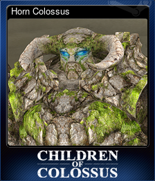 Series 1 - Card 4 of 5 - Horn Colossus