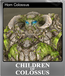 Series 1 - Card 4 of 5 - Horn Colossus