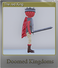 Series 1 - Card 1 of 5 - The red King