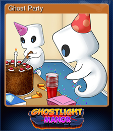 Series 1 - Card 4 of 6 - Ghost Party